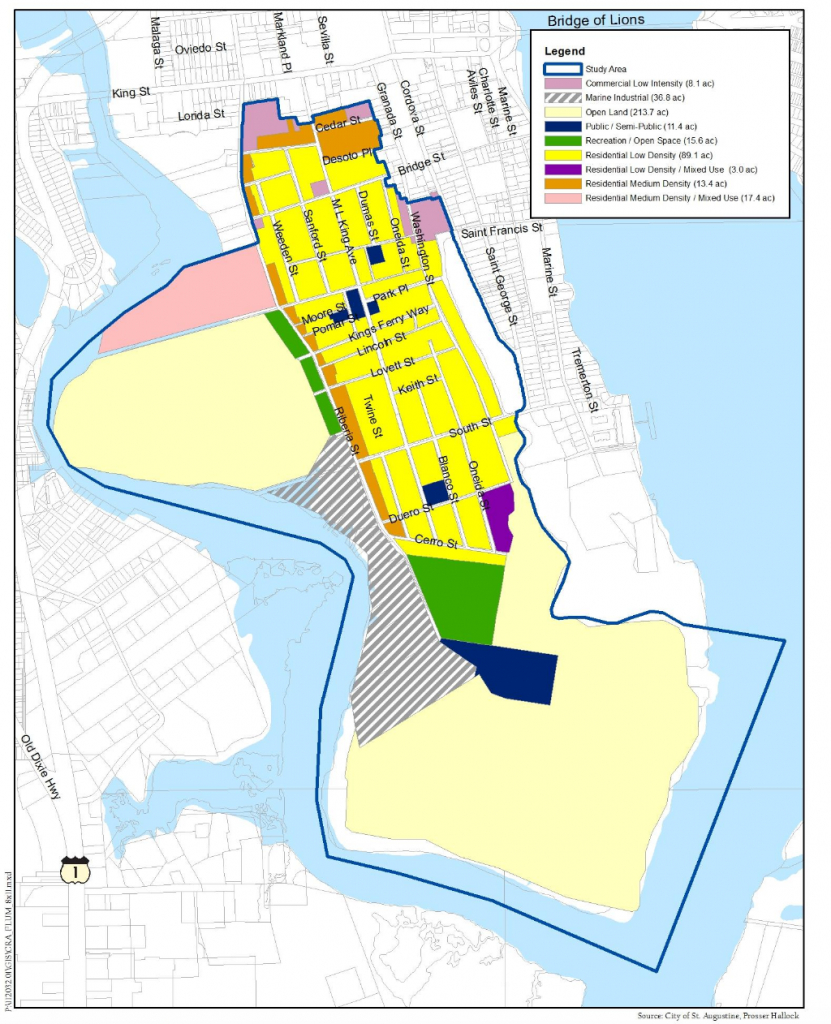 Lincolnville - St. Augustine Neighborhood Council for Map Of St Augustine Florida Historic District