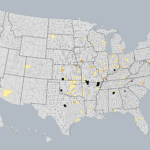 List Of Sundown Towns In The United States   Wikipedia Within List Of Sundown Towns In Florida Map