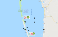 List Of Things To Do In Cape San Blas Florida With Map for Map of Cape San Blas Florida