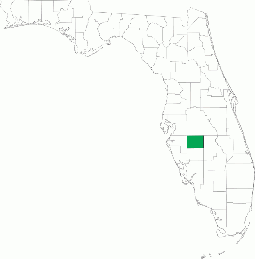 Locater Map Of Hardee County, 2008 within Map of Hardee County Florida