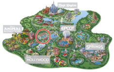 Location – Walt Disney World Swan And Dolphin with regard to Map Of Disney Florida Hotels