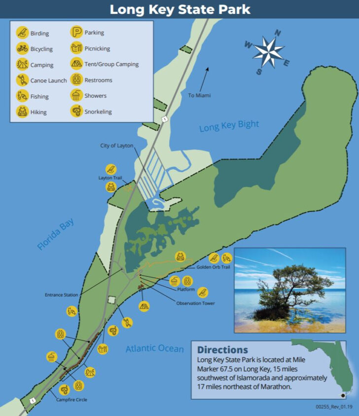 Map of Florida State Parks with Rv Camping