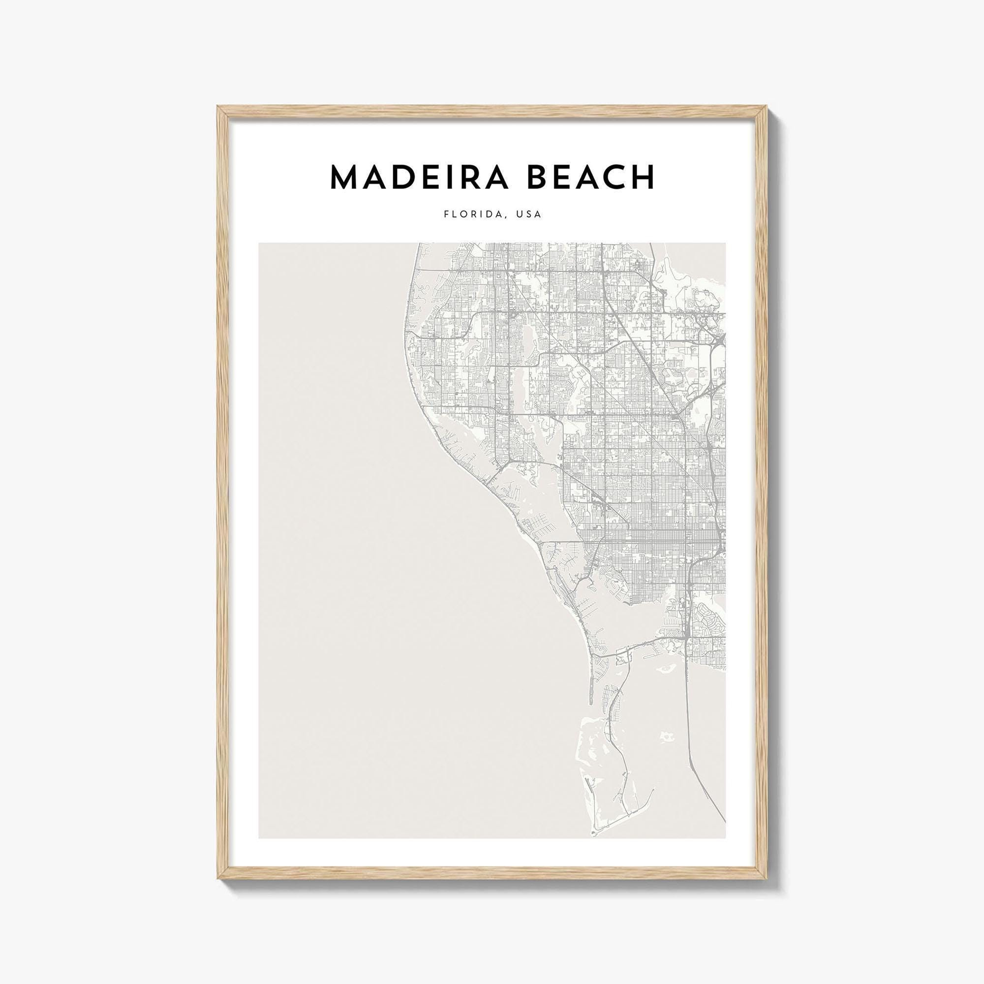 Map Of Madeira Beach Florida Maps Of Florida Map Of Madeira Beach Florida Maps Of Florida