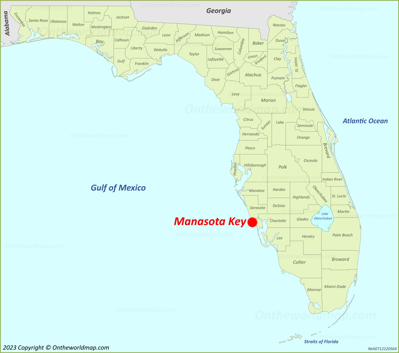Manasota Key Map | Florida, U.s. | Detailed Maps Of Manasota Key for Map Of Manasota Key Florida
