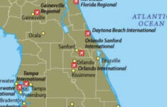 Map Of Airports In North Africa And The United States for Map of Florida West Coast Airports