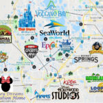 Map Of All Parks   Disney Dreams   Vacation Rental In Orlando Regarding Map Of Theme Parks In Florida