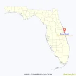 Map Of Cocoa Beach City   Thong Thai Real With Cocoa Beach On Map Of Florida