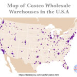 Map Of Costco Locations Intended For Map Of Costco Locations In Florida