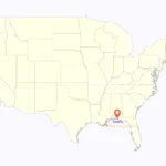 Map Of Destin City   Thong Thai Real Regarding Location Of Destin Florida On Map