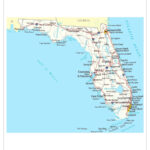 Map Of Florida Gulf Coast With University & Beaches For Map Of Gulf Coast Side Of Florida