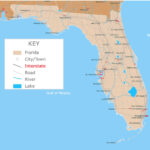 Map Of Florida Pertaining To Map Of The Florida Peninsula