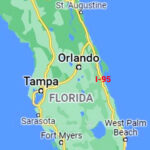 Map Of Florida Portion Of Interstate 95 | Fws.gov Throughout Map Of Interstates In Florida