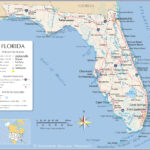 Map Of Florida State, Usa   Nations Online Project For Map Of The State Of Florida With Cities