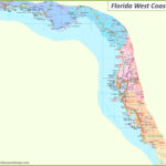 Map Of Florida West Coast   Florida Gulf Coast Map   Ontheworldmap Throughout Map Of The Western Coast Of Florida