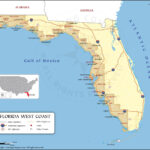 Map Of Florida West Coast, Florida West Coast Map With Regard To Map Of The West Coast Of Florida