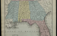 Map Of Georgia, Florida, Alabama, Mississippi, And Tennessee within Map of Georgia Florida Line