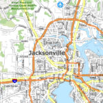 Map Of Jacksonville, Florida   Gis Geography Inside Map Of Jacksonville Florida Area