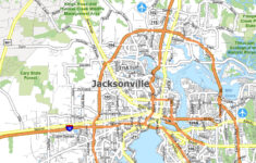Map Of Jacksonville, Florida - Gis Geography inside Map of Jacksonville Florida Area