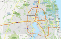 Map Of Jacksonville, Florida - Gis Geography inside Map Of Jacksonville Florida Area