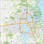 Map Of Jacksonville, Florida   Gis Geography Throughout Map Of Florida Showing Jacksonville