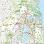 Map Of Jacksonville, Florida   Gis Geography Throughout Map Of Jacksonville Florida Area