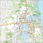 Map Of Jacksonville, Florida   Gis Geography With Regard To Map Of Florida Showing Jacksonville