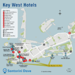 Map Of Key West Hotels Throughout Map Of Florida Keys Hotels