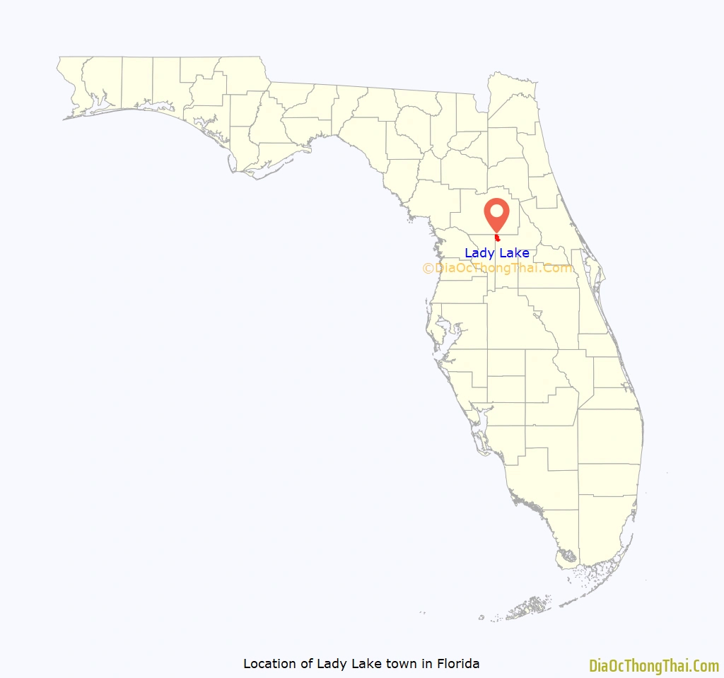 Map Of Lady Lake Town - Thong Thai Real for Map Of Lady Lake Florida