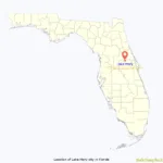Map Of Lake Mary City   Thong Thai Real With Map Of Florida Lake Mary