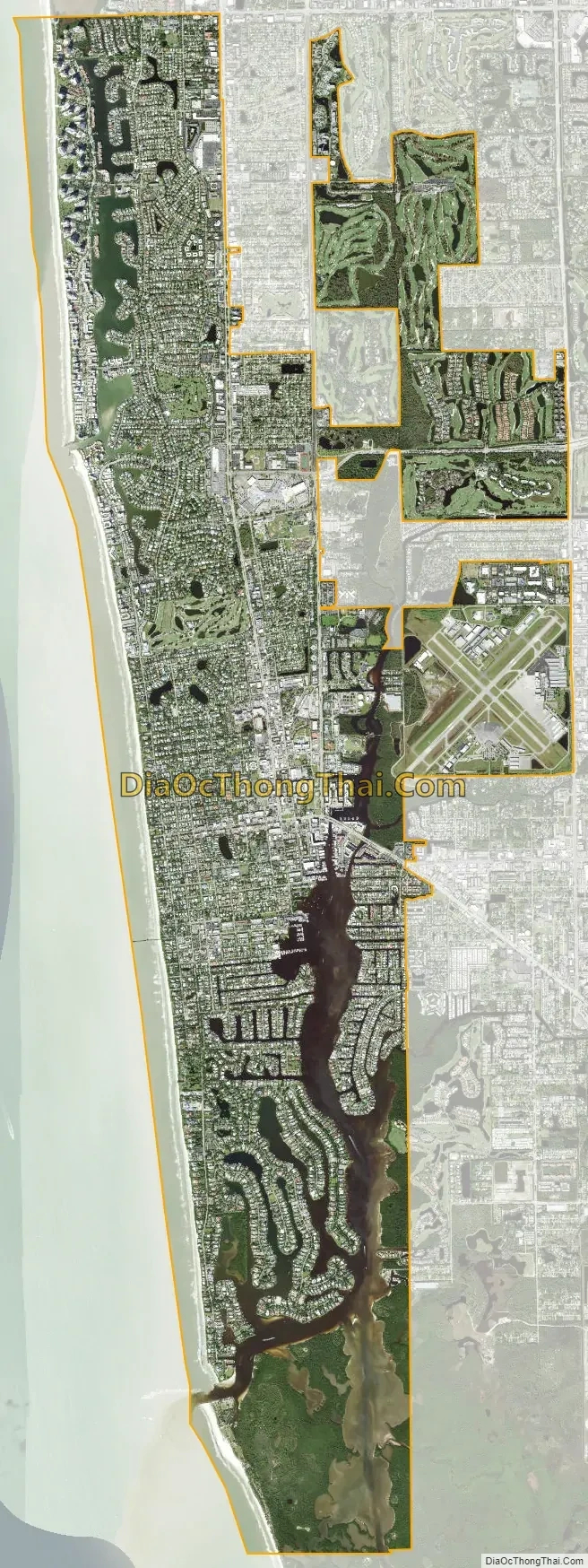 Map Of Naples City, Florida - Thong Thai Real pertaining to Google Map Of Naples Florida