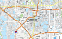 Map Of Orlando, Florida - Gis Geography intended for Map of Downtown Orlando Florida