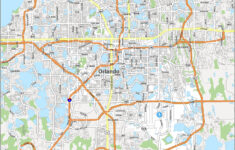 Map Of Orlando, Florida - Gis Geography intended for Road Map of Central Florida