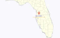 Map Of San Antonio City, Florida - Thong Thai Real with Map Of San Antonio Florida