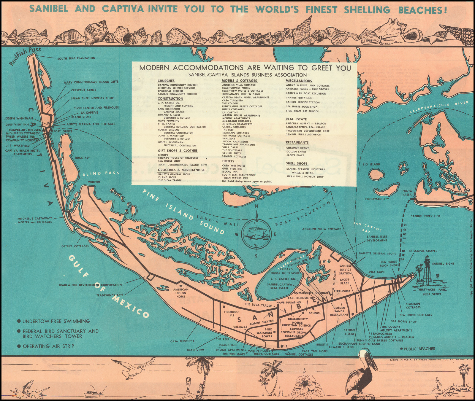 Map Of Sanibel And Captiva Islands Florida - Barry Lawrence for Map of Sanibel and Captiva Island Florida