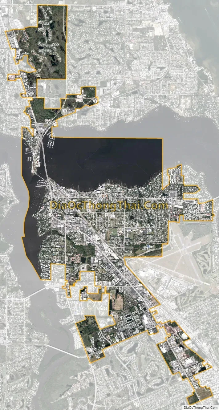 Google Map of Stuart Florida Google Map of Stuart Florida