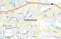 Map Of Tallahassee, Florida - Gis Geography pertaining to Tallahassee On Map Of Florida