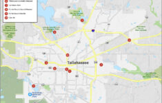 Map Of Tallahassee, Florida - Gis Geography regarding Street Map of Tallahassee Florida