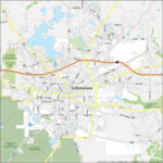 Map Of Tallahassee, Florida   Gis Geography Throughout Map Of Tallahassee Florida Area