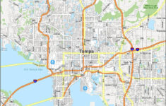 Map Of Tampa, Florida - Gis Geography for Tampa Bay Map Of Florida