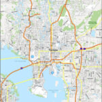 Map Of Tampa, Florida   Gis Geography In Map Of Tampa Bay Area Florida