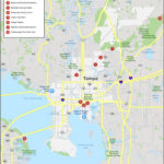 Map Of Tampa, Florida   Gis Geography With Map Of Florida Showing Tampa