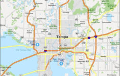 Map Of Tampa, Florida - Gis Geography with regard to Map of Florida Cities Near Tampa