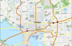 Map Of Tampa, Florida – Gis Geography with regard to University Of South Florida Google Maps