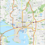 Map Of Tampa, Florida   Gis Geography Within Map Of Tampa Florida And Surrounding Area