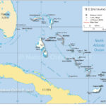 Map Of The Bahamas   Nations Online Project Throughout Map Of Florida To Bahamas