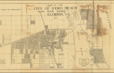 Map Of The City Of Vero Beach Indian River County Florida - Barry within Street Map of Vero Beach Florida