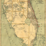Map Of The Peninsula Of Florida And Adjacent Islands : East Coast Regarding Map Of Florida St Augustine Fl