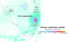 Map Of Where The Most Severe Flooding Is In Florida – The for Map Of Flooding In Florida Today