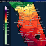 Map Shows Florida Cities Getting Monthly Rainfall In Days   Newsweek Intended For Map Of Flooding In Florida Today Map Shows Florida Cities Getting Monthly Rainfall In Days   Newsweek Intended For Map Of Flooding In Florida Today