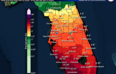 Map Shows Florida Cities Getting Monthly Rainfall In Days - Newsweek with Map of Floods in Florida